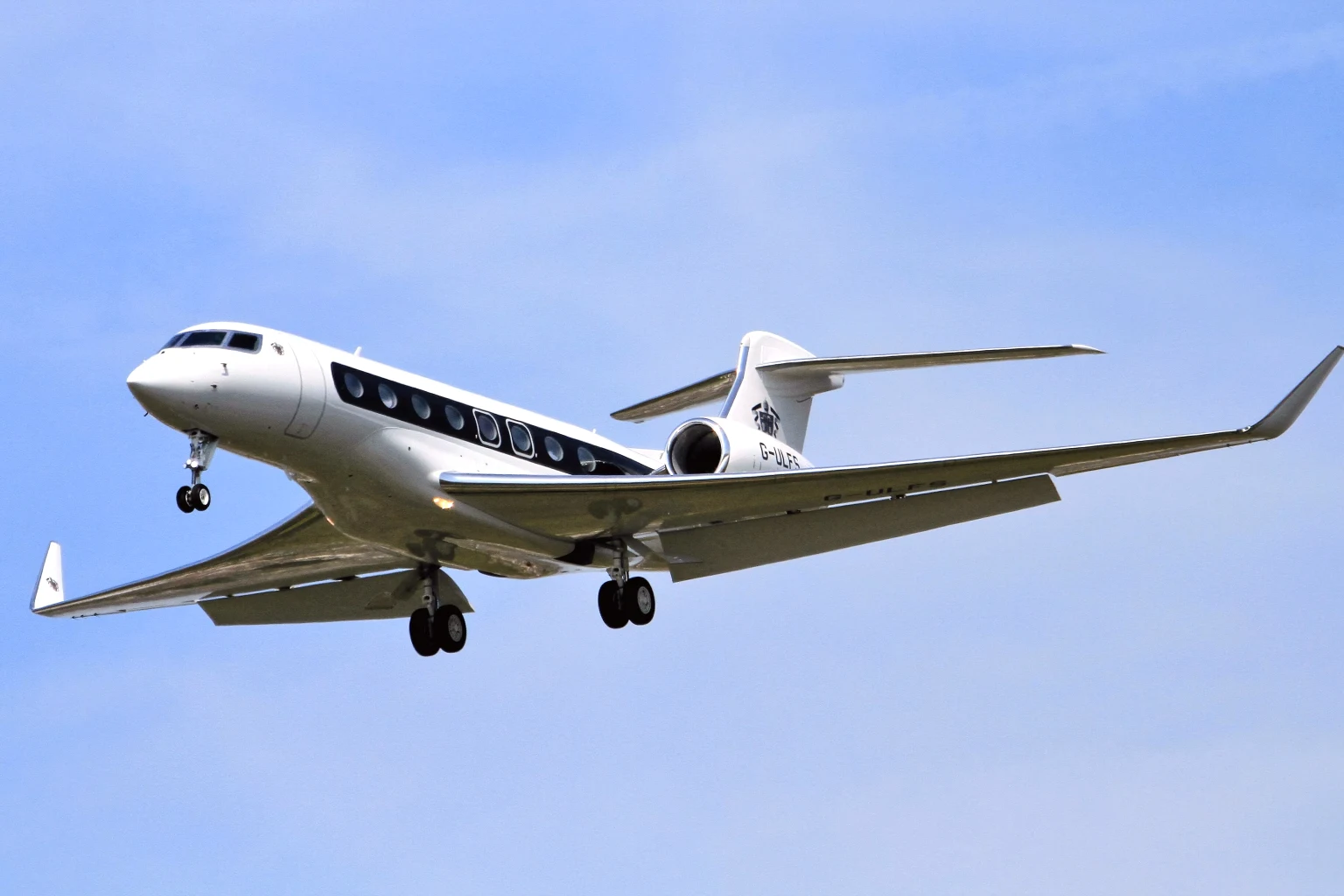 AtlasJetX Ultra Long Range Jet private charter aircraft.